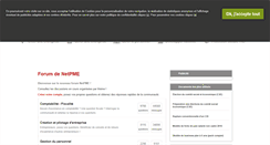 Desktop Screenshot of forum.netpme.fr